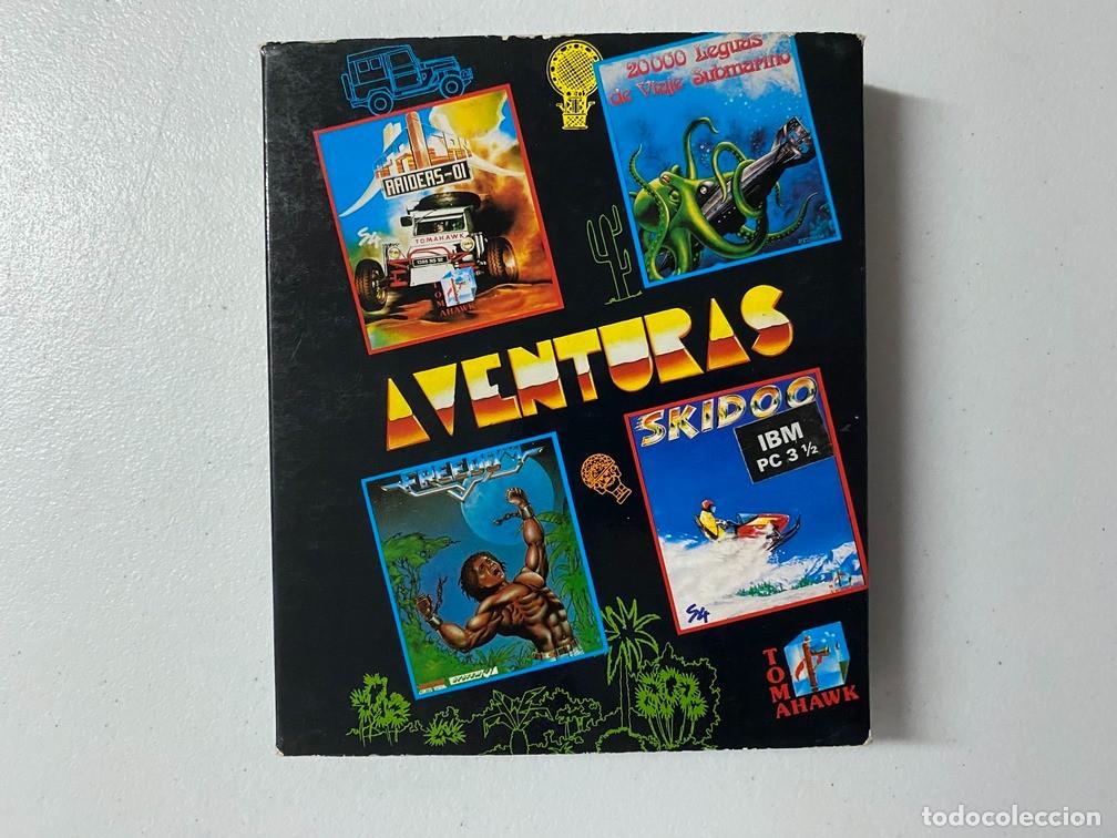 Videojuegos y consolas: PACK AVENTURAS - PC Videojuego Caja media de cart&oacute;n