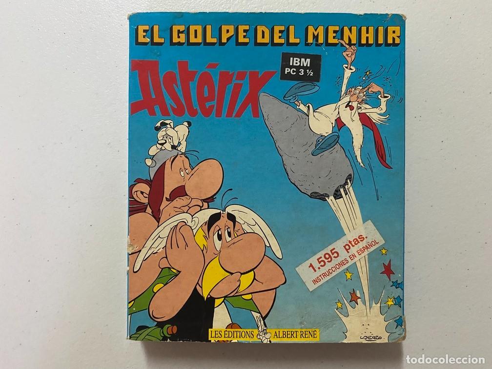 Videojuegos y consolas: ASTERIX EL GOLPE DEL MENHIR - PC Videojuego Caja media de cart&oacute;n
