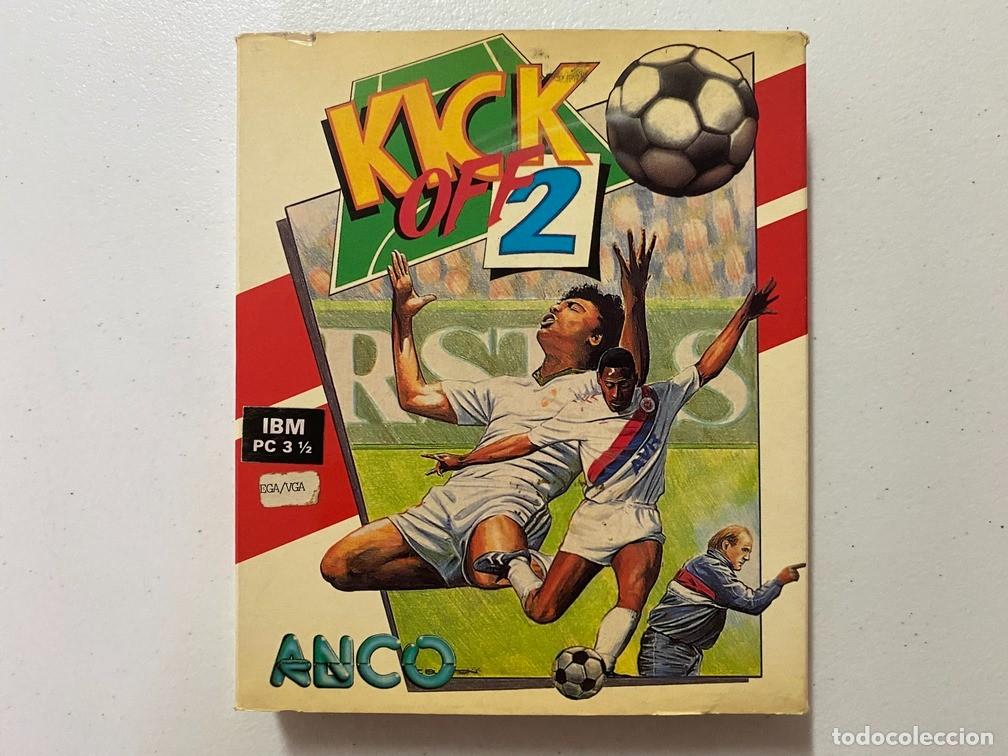 Videojuegos y consolas: KICK OFF 2 - PC Videojuego Caja media de cart&oacute;n