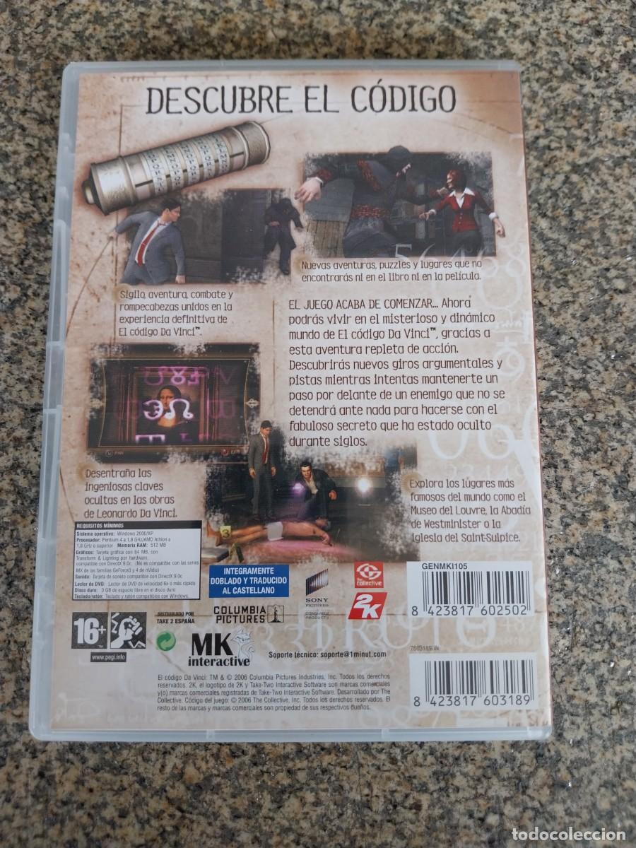 Videojuegos y consolas: JUEGO PC CD-ROM -- EL CODIGO DA VINCI -- - Foto 2