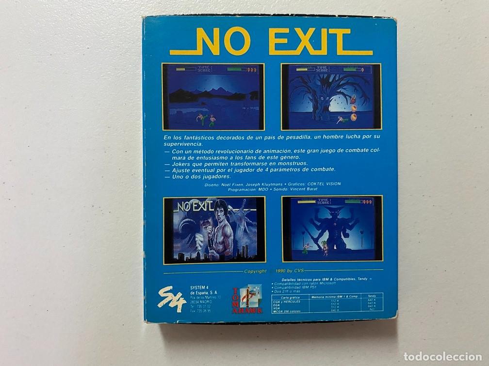 Videojuegos y consolas: NO EXIT - PC Videojuego Caja media de cart&oacute;n - Foto 4