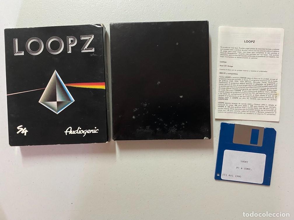Videojuegos y consolas: LOOPZ - PC Videojuego Caja media de cart&oacute;n - Foto 5