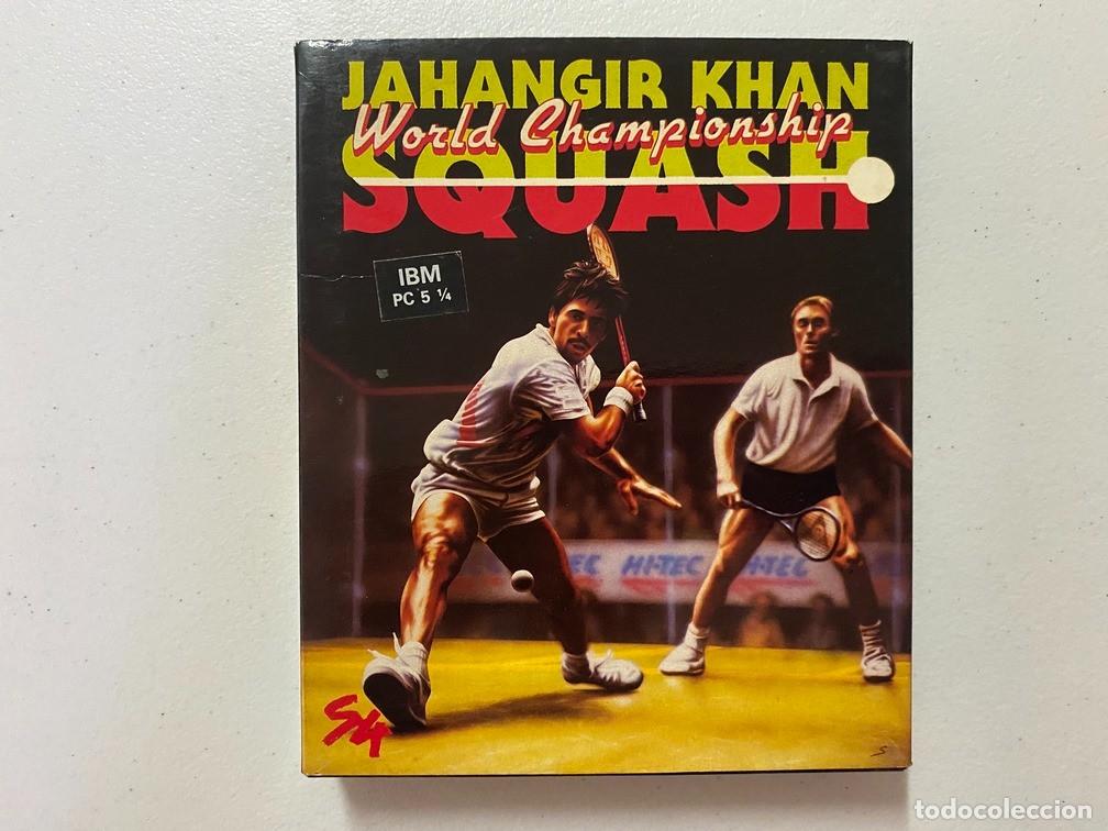 Videojuegos y consolas: SQUASH JAHANGIR KHAN - PC Videojuego Caja media de cart&oacute;n