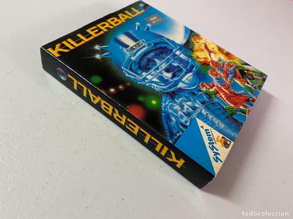 Videojuegos y consolas: KILLERBALL - PC Videojuego Caja media de cart&oacute;n - Foto 2