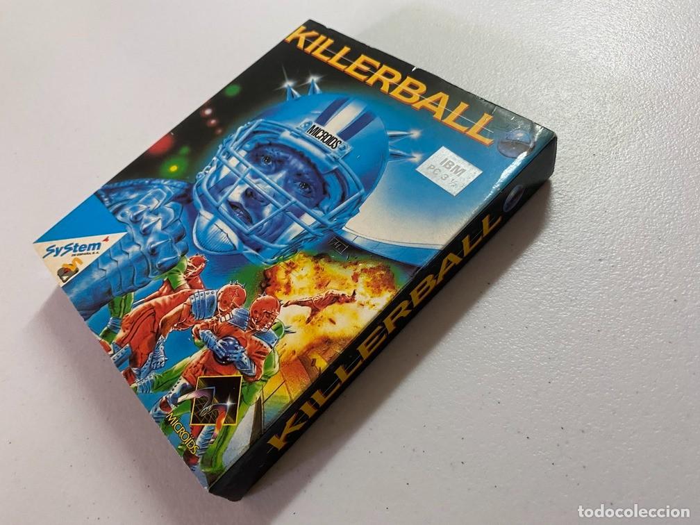 Videojuegos y consolas: KILLERBALL - PC Videojuego Caja media de cart&oacute;n - Foto 3