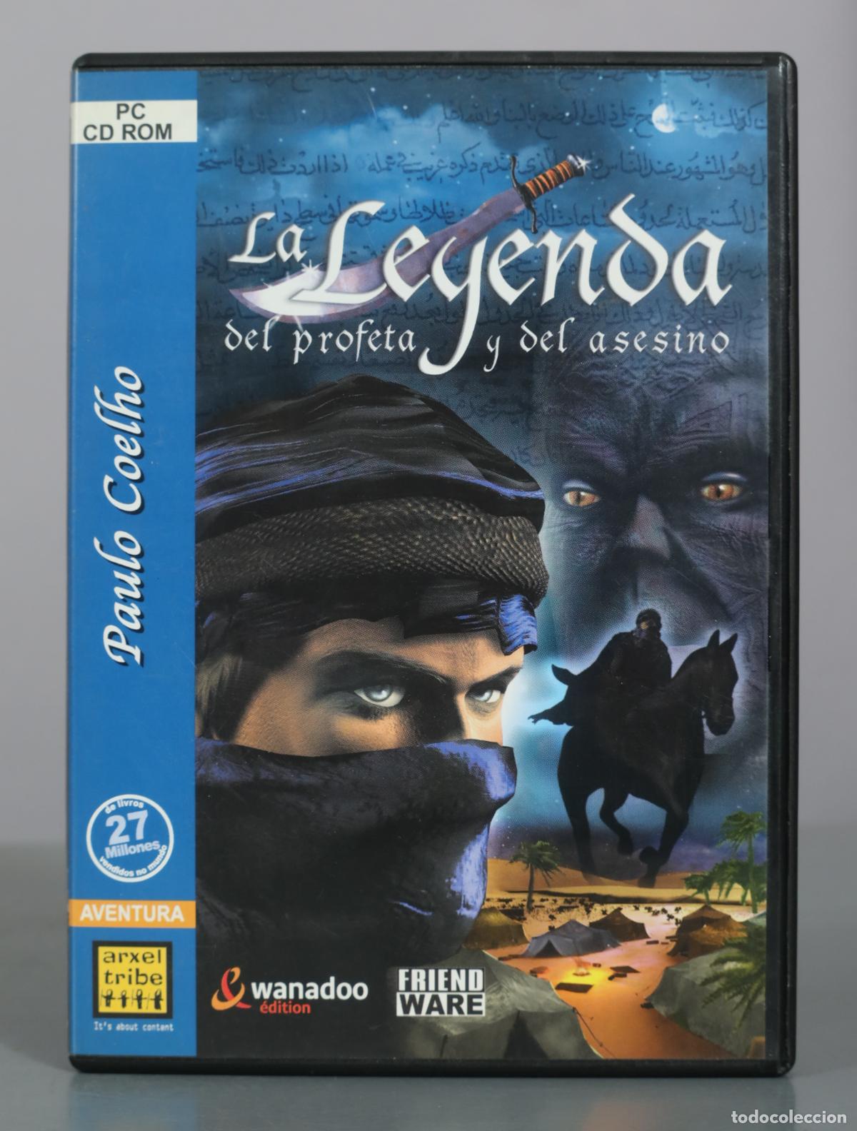 Videojuegos y consolas: PC CD-ROM La Leyenda del profeta y del asesino - Paulo Coelho - Arxel Tribe