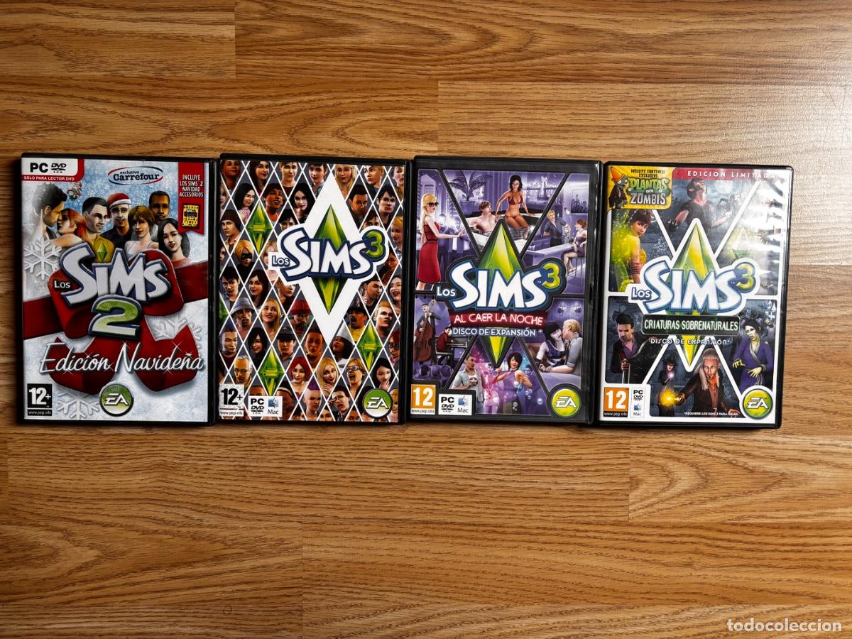 Videojuegos y consolas: Los Sims 2 y 3 m&aacute;s expansiones