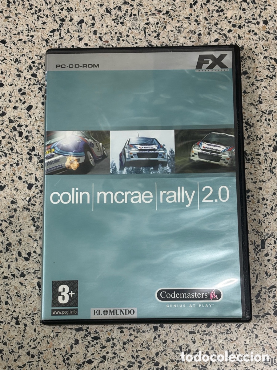 Videojuegos y consolas: Colin McRae Rally 2.0 PC CD-ROM FX Interactive El Mundo - Juego Espa&ntilde;ol Completo