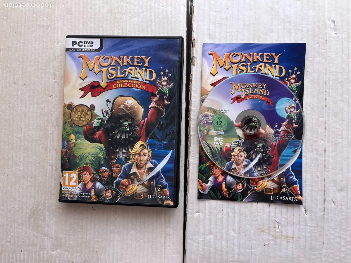 Videojuegos y consolas: MONKEY ISLAND COLECCION EDICION ESPECIAL - LUCAS ARTS - JUEGO PC DVD ROM