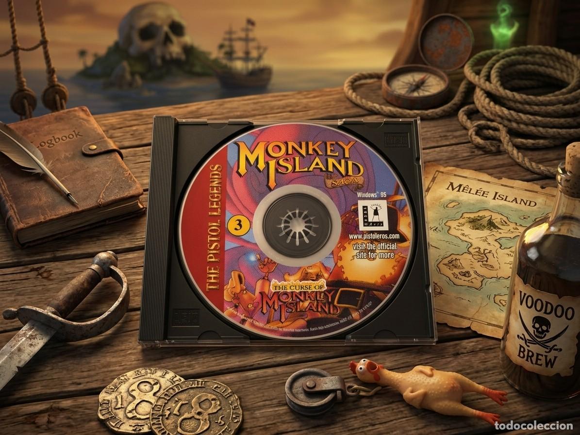 Videojuegos y consolas: Monkey Island Saga (Monkey Island 1,2,3) - Foto 3