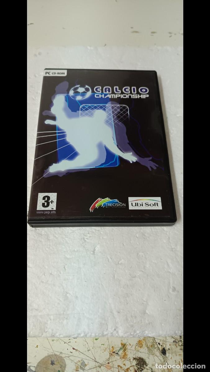 Videojuegos y consolas: Juego antiguo pc cd calcio Championship