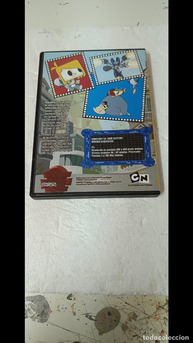 Videojuegos y consolas: Juego antiguo pc cd robotboy - Foto 2