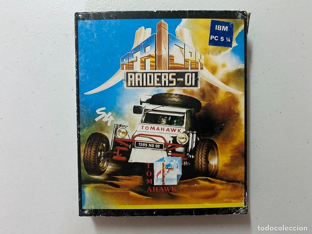 Videojuegos y consolas: AFRICAN RAIDERS - PC Videojuego Caja media de cart&oacute;n