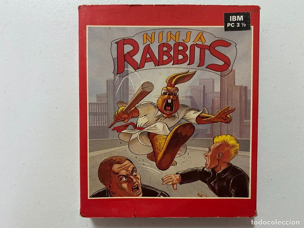Videojuegos y consolas: NINJA RABBITS - PC Videojuego Caja media de cart&oacute;n