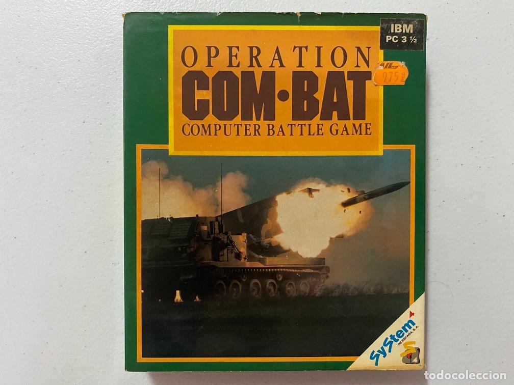 Videojuegos y consolas: OPERATION COM-BAT - PC Videojuego Caja media de cart&oacute;n