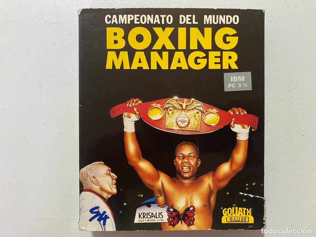 Videojuegos y consolas: BOXING MANAGER - PC Videojuego Caja media de cart&oacute;n