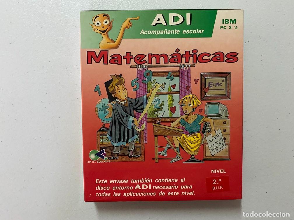 Videojuegos y consolas: ADI MATEM&Aacute;TICAS - PC Videojuego Caja media de cart&oacute;n