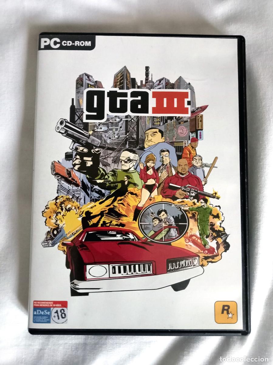 Videojuegos y consolas: Grand Theft Auto III GTA III &ndash; PC &ndash; Videojuego Edici&oacute;n espa&ntilde;ola completa