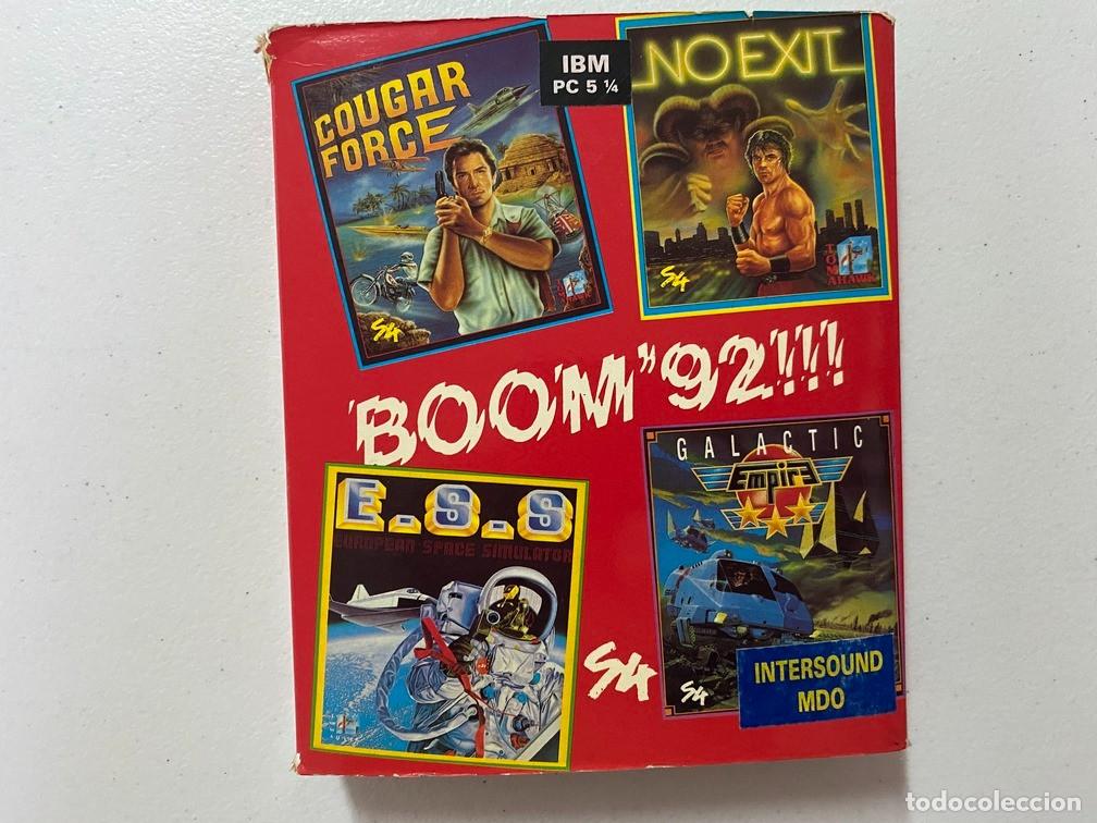 Videojuegos y consolas: BOOM 92 - PC Videojuego Caja media de cart&oacute;n