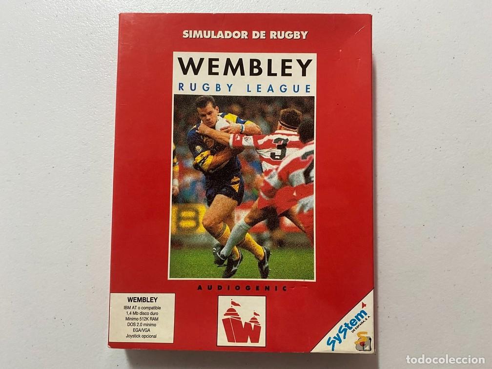 Videojuegos y consolas: WEMBLEY RUGBY LEAGUE - PC Videojuego Caja media de cart&oacute;n