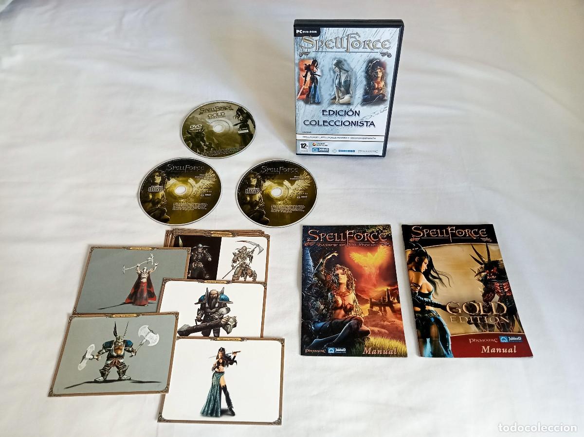 Videojuegos y consolas: SpellForce Edici&oacute;n Coleccionista &ndash; Videojuego PC &ndash; 3 CD &ndash; Manuales &ndash; 10 Postales &ndash; Castellano