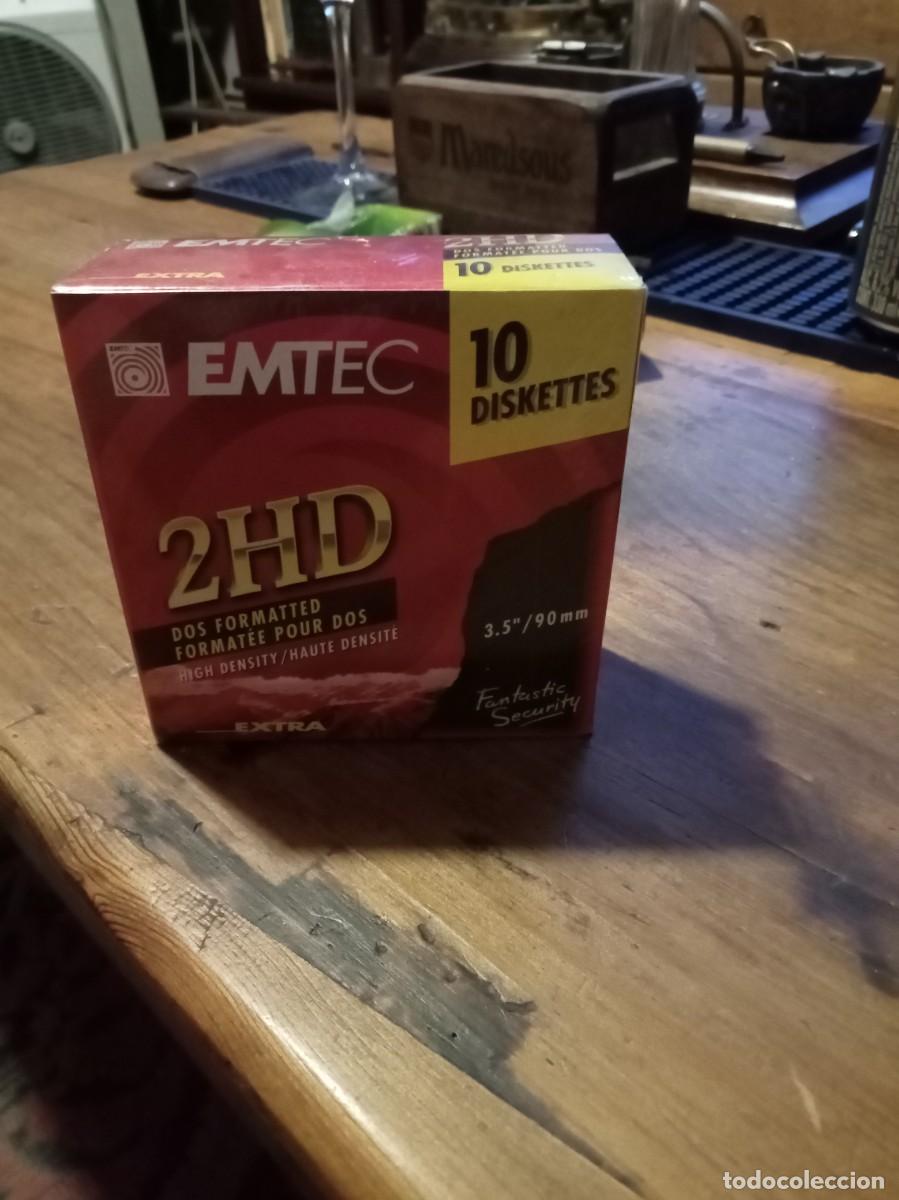 Videojuegos y consolas: 10 DISKETTES EMTEC PACK NUEVO PRECINTADO DISQUETE KREATEN PC