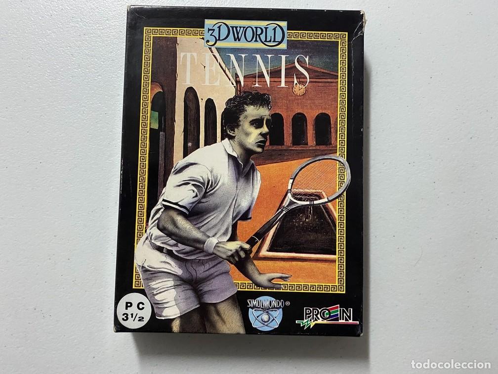 Videojuegos y consolas: 3D World Tennis - PC Videojuego Caja media de cart&oacute;n