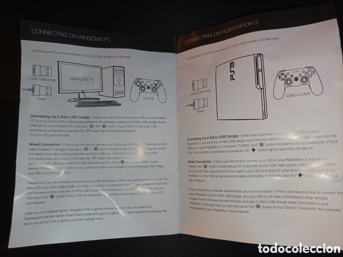Videojuegos y consolas: Mando GameSir G3s Completo PC Android M&oacute;vil PS3 - Foto 9