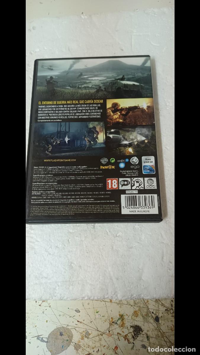 Videojuegos y consolas: Juego antiguo pc cd DVD ROM flashpoint - Foto 2