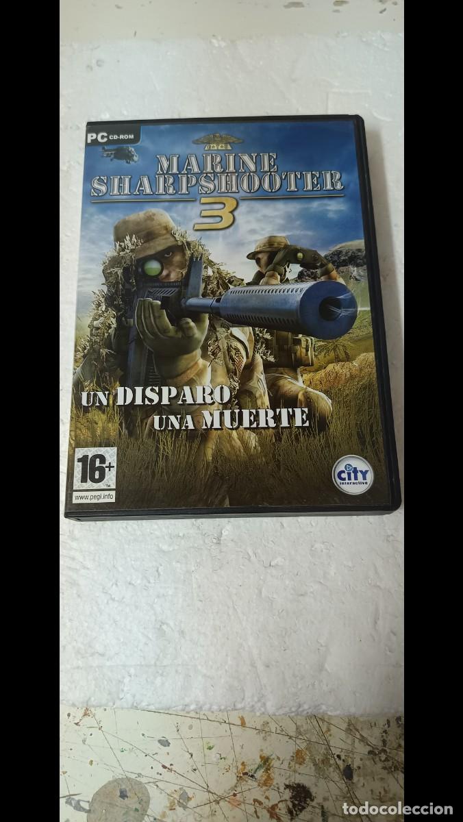 Videojuegos y consolas: Juego antiguo pc cd rom marine 3