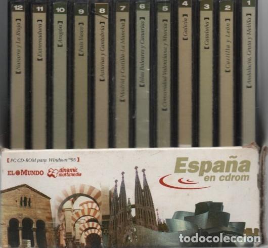 Videojuegos y consolas: ESPA&Ntilde;A EN CD ROM (12 CDs) CD-PC-192 - Foto 1