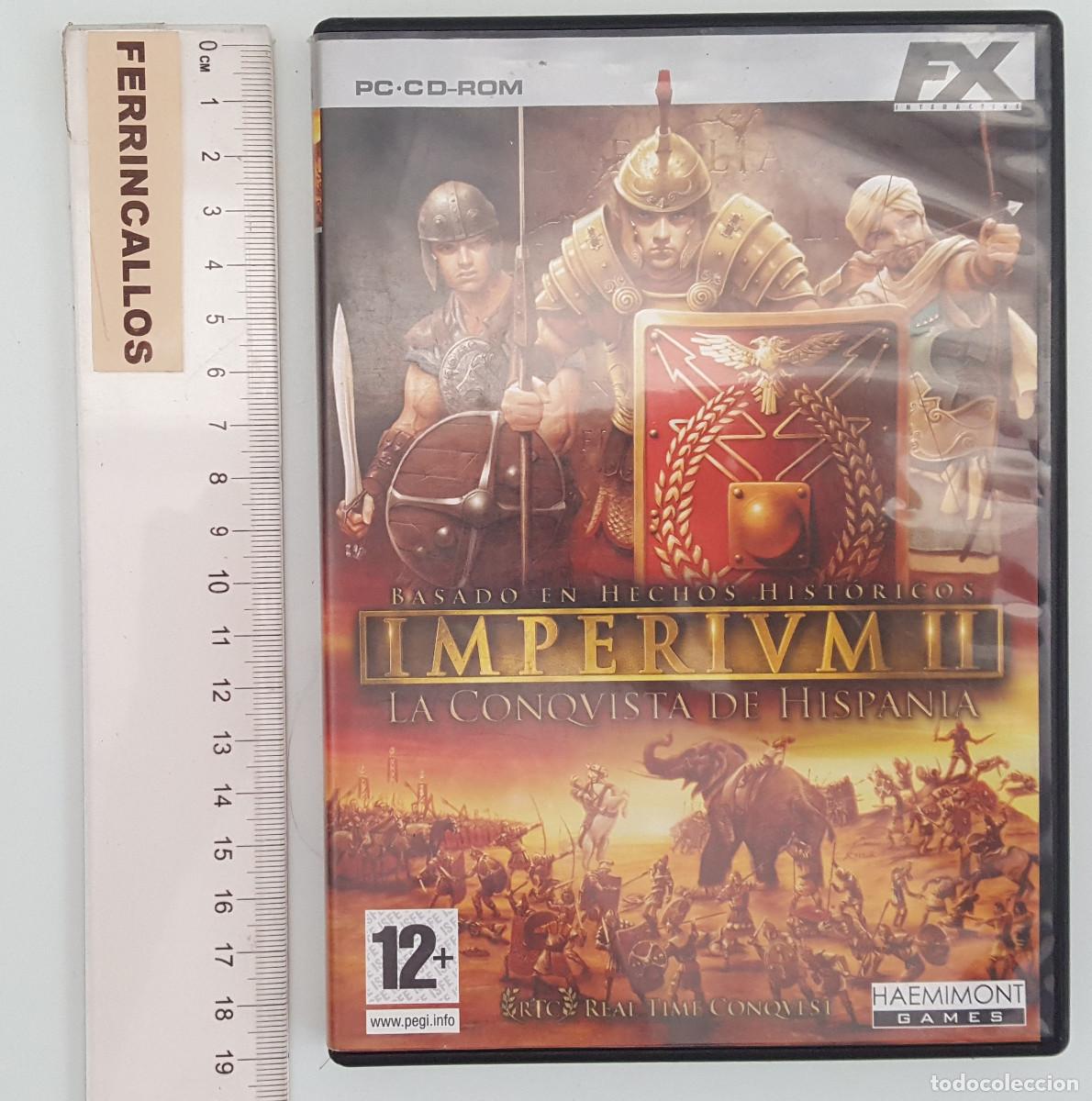 Videojuegos y consolas: IMPERIUM II LA CONQUISTA DE HISPANIA, PC CD-ROM FX INTERACTIVE - Foto 1