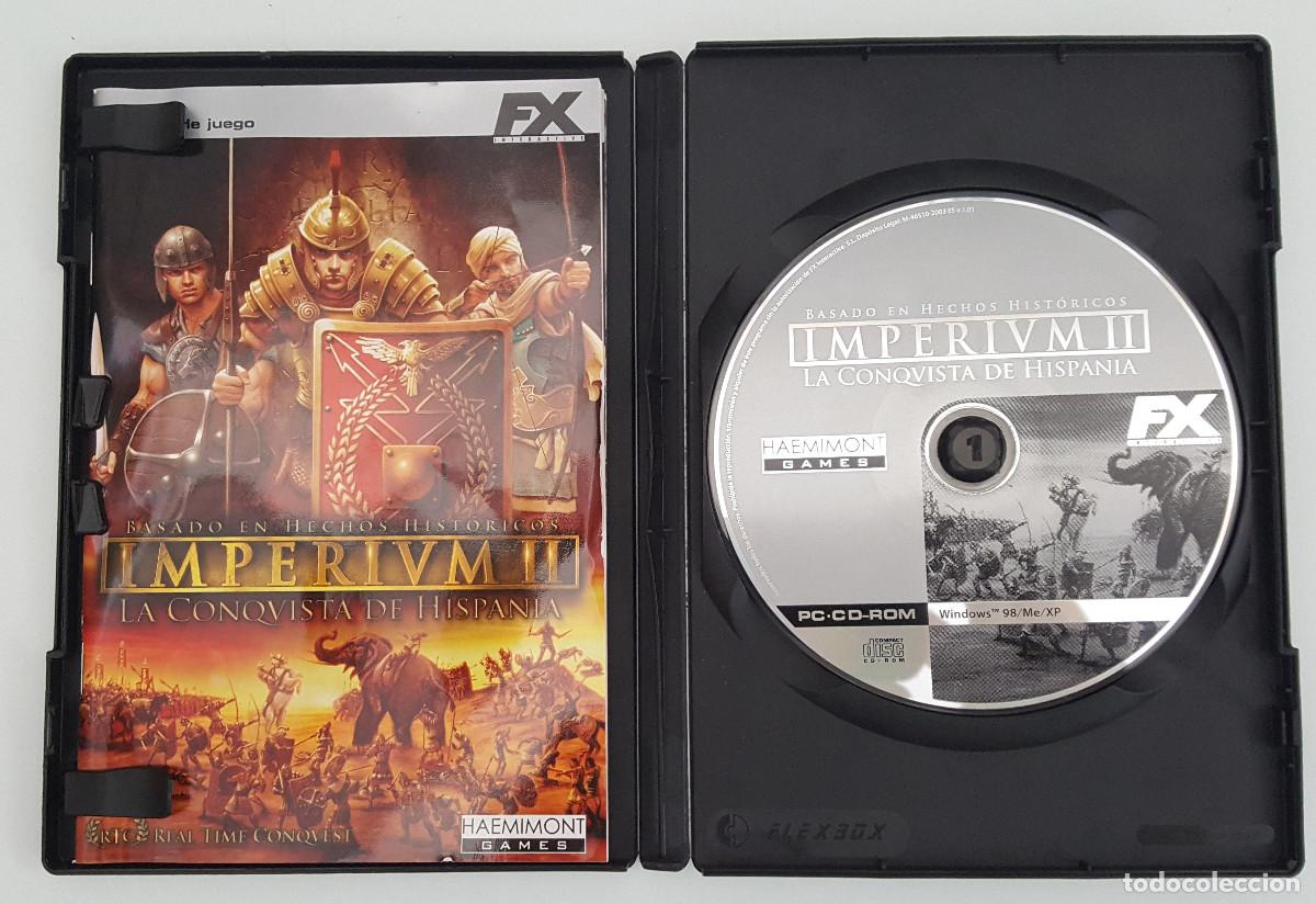 Videojuegos y consolas: IMPERIUM II LA CONQUISTA DE HISPANIA, PC CD-ROM FX INTERACTIVE - Foto 2