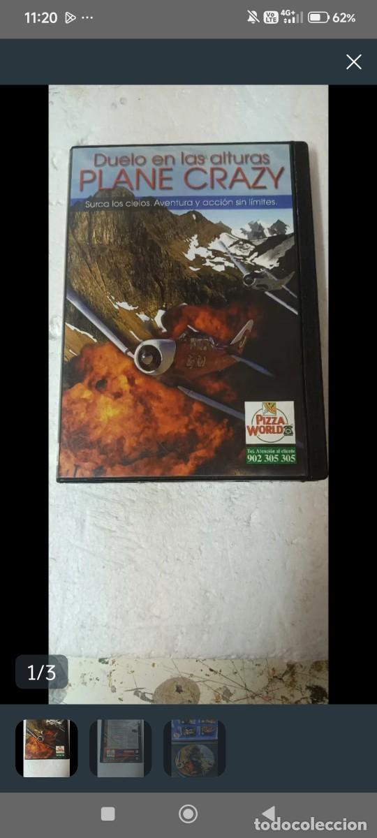 Videojuegos y consolas: Juego antiguo pc cd plane crazy