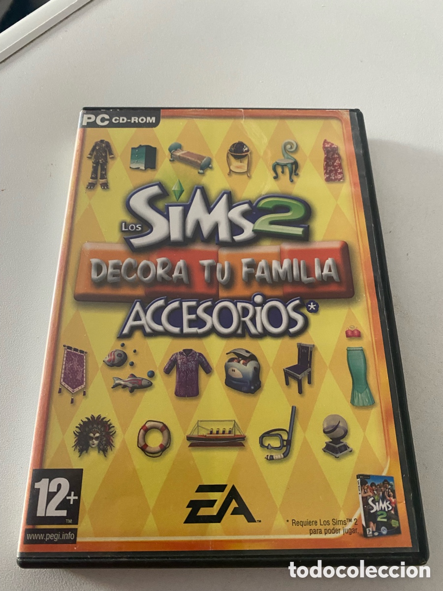 Videojuegos y consolas: Los Sims 2 Decora De Familia Accesorios Pc Cd Rom