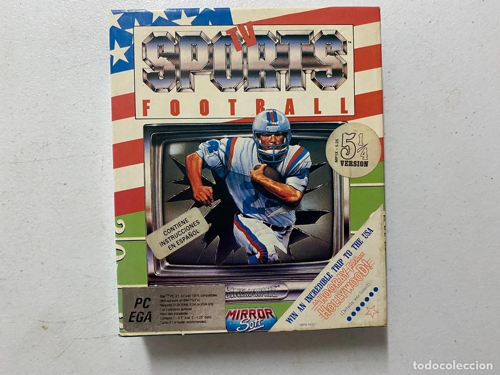 Videojuegos y consolas: TV SPORTS FOOTBALL - PC Videojuego Caja media de cart&oacute;n