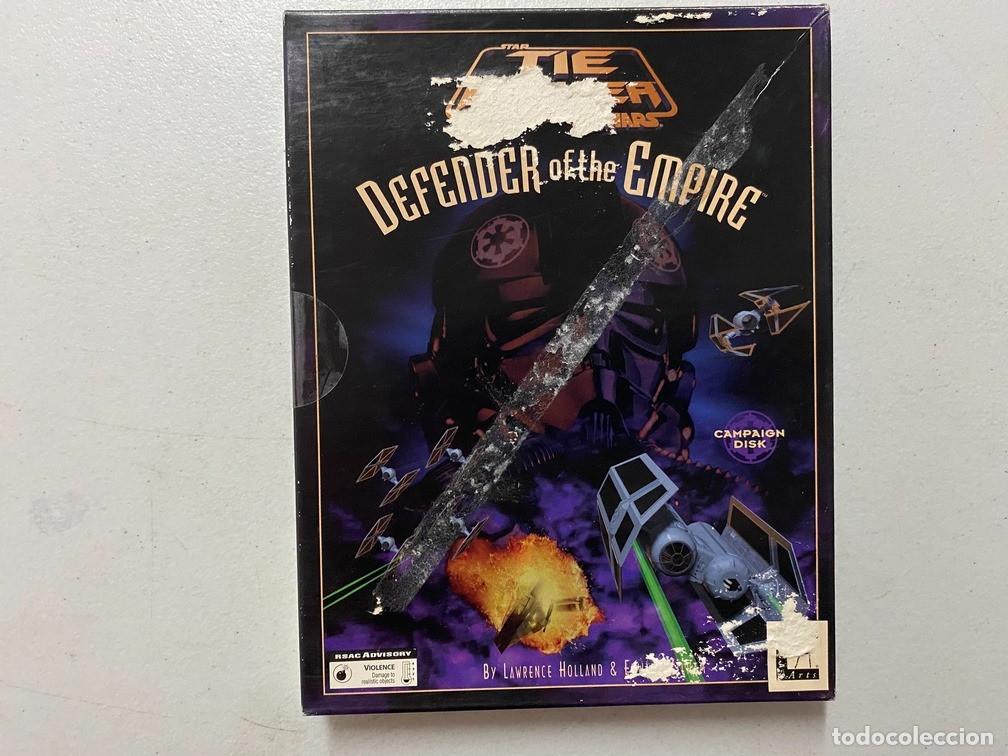 Videojuegos y consolas: STAR WARS TIE FIGHTER DEFENDER OF THE EMPIRE - PC Videojuego Caja media de cart&oacute;n