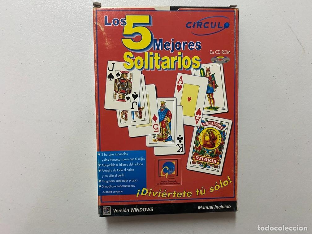 Videojuegos y consolas: LOS 5 MEJORES SOLITARIOS - PC Videojuego Caja media de cart&oacute;n