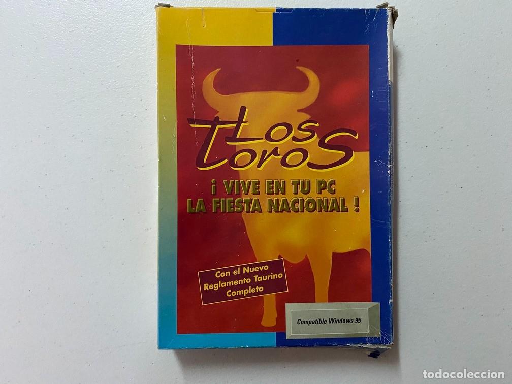 Videojuegos y consolas: LOS TOROS - PC Videojuego Caja media de cart&oacute;n