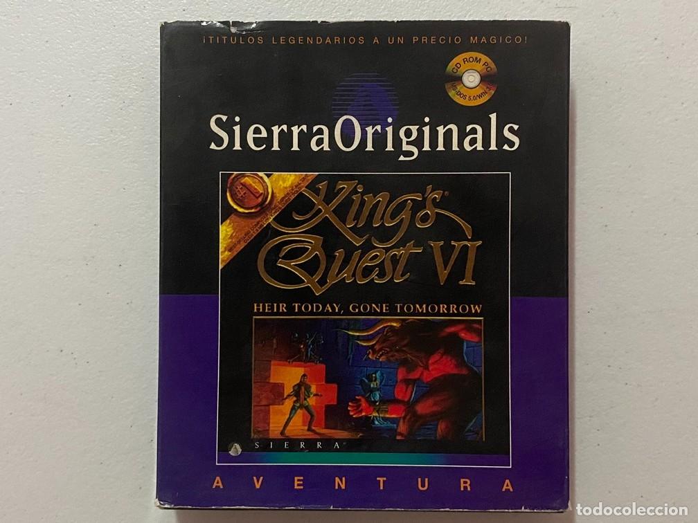 Videojuegos y consolas: KING'S QUEST VI - PC Videojuego Caja media de cart&oacute;n