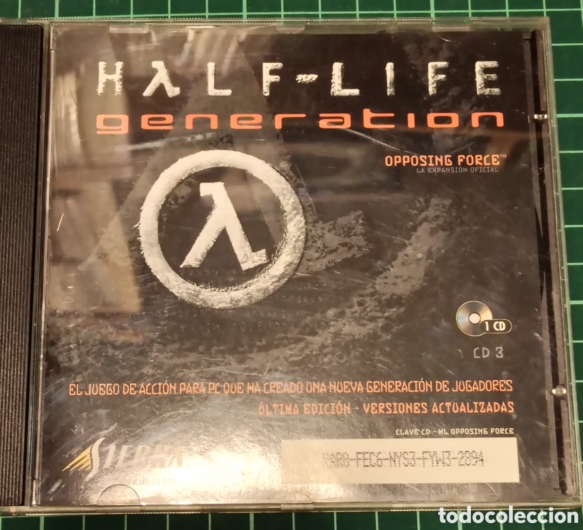 Videojuegos y consolas: Half-Life Generation: Opposing Force (CD 3)