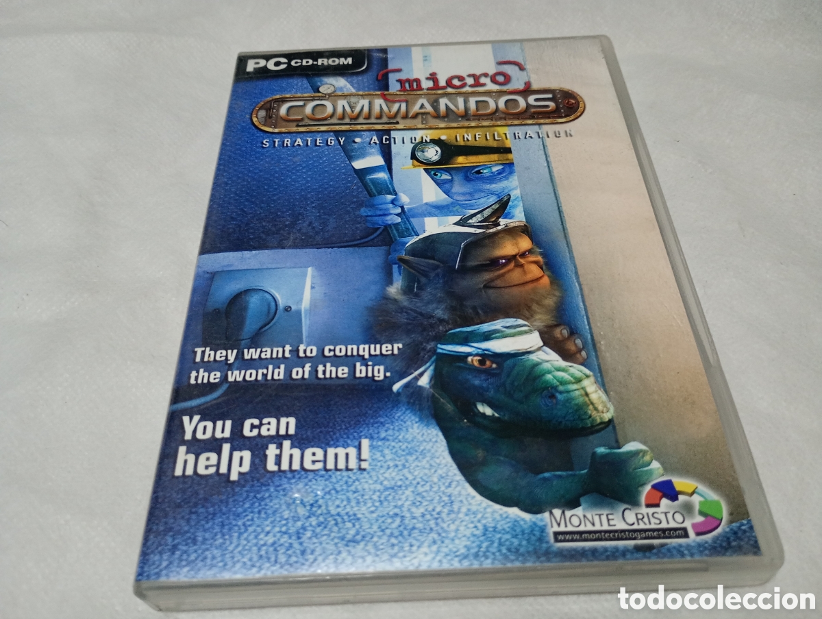 Videojuegos y consolas: Micro commandos PC CD ROM