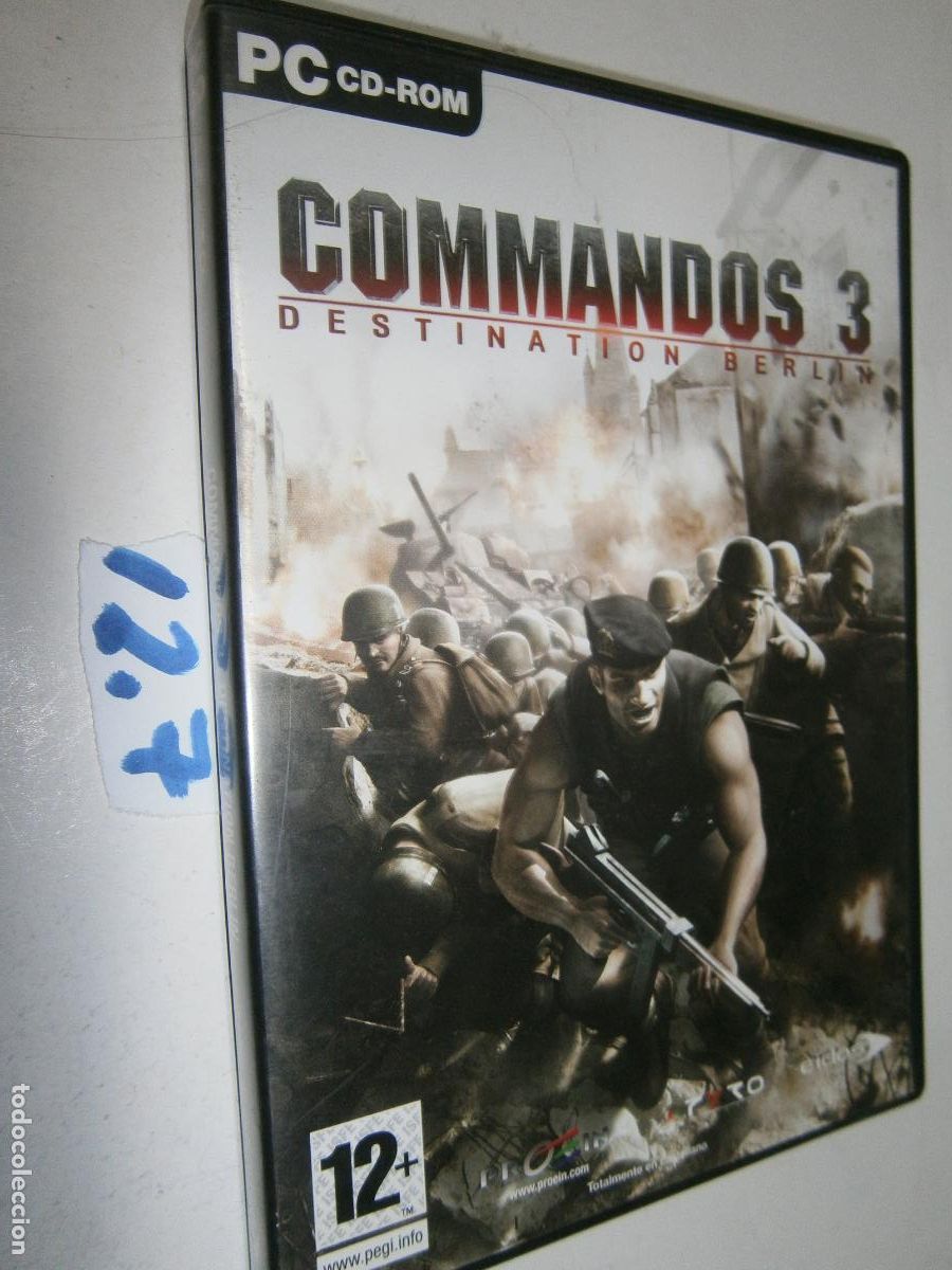 Videojuegos y consolas: ANTIGUO JUEGO PARA PC - COMMANDOS: DESTINATION BERLIN