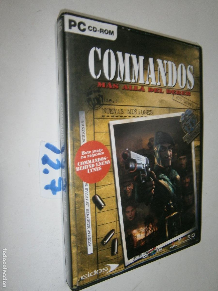 Videojuegos y consolas: ANTIGUO JUEGO PARA PC - COMMANDOS: MAS ALLA DEL DEBER