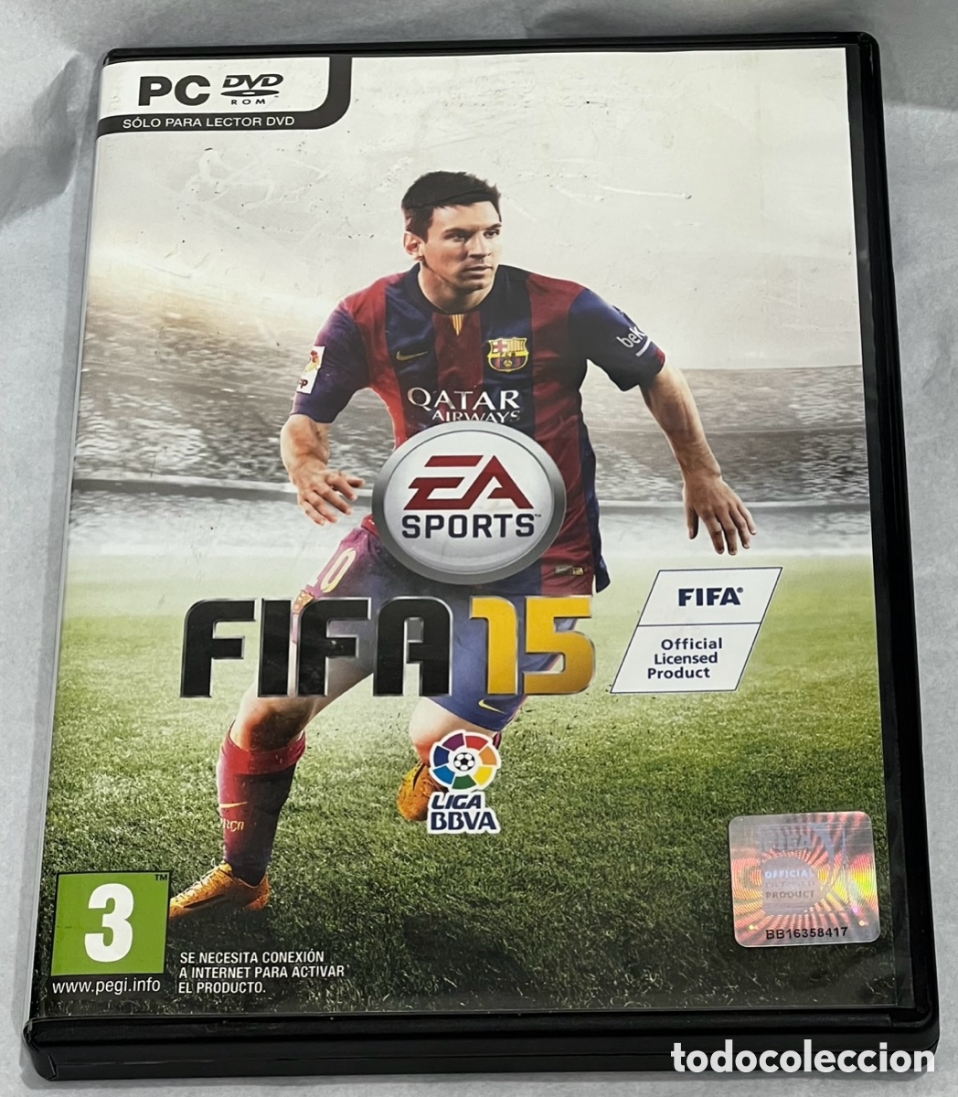 Videojuegos y consolas: Videojuego. PlayStation2. &ldquo;FIFA 15&rdquo;. 2014.