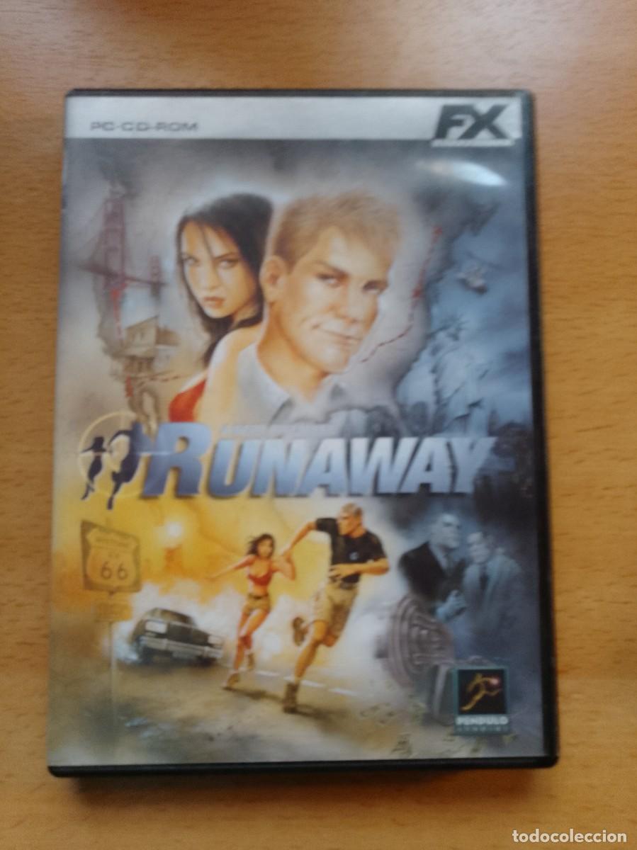 Videojuegos y consolas: Runaway- 3 cd-rom+manual juego pc