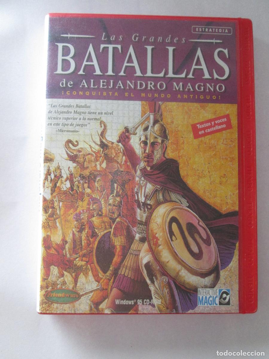 Videojuegos y consolas: LAS GANDES BATALLAS DE ALEJANDRO MAGNO - CD ROM - WINDOWS 95