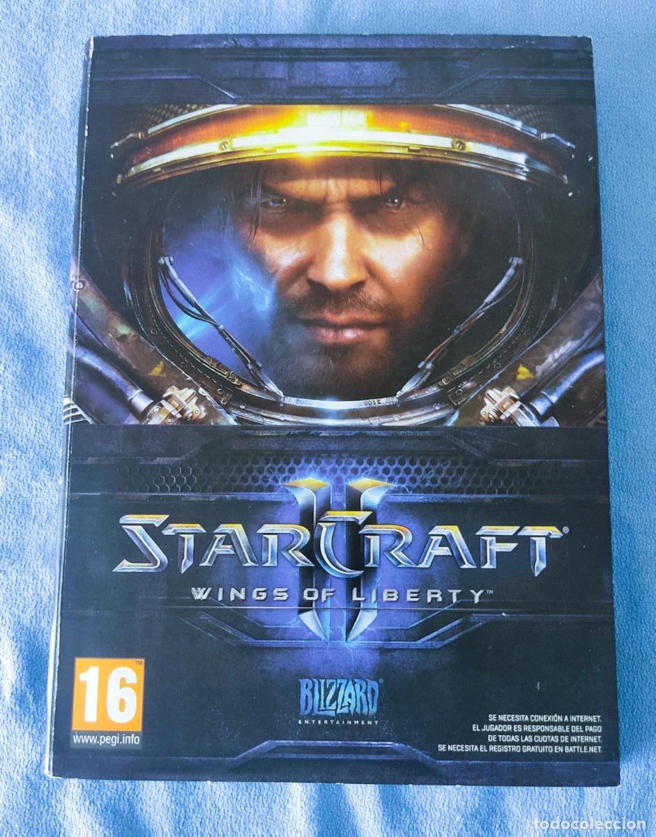 Videojuegos y consolas: JUEGO COMPLETO PC DVD STAR CRAFT 2 WINGS OF LIBERTY CAJA LIMITADA