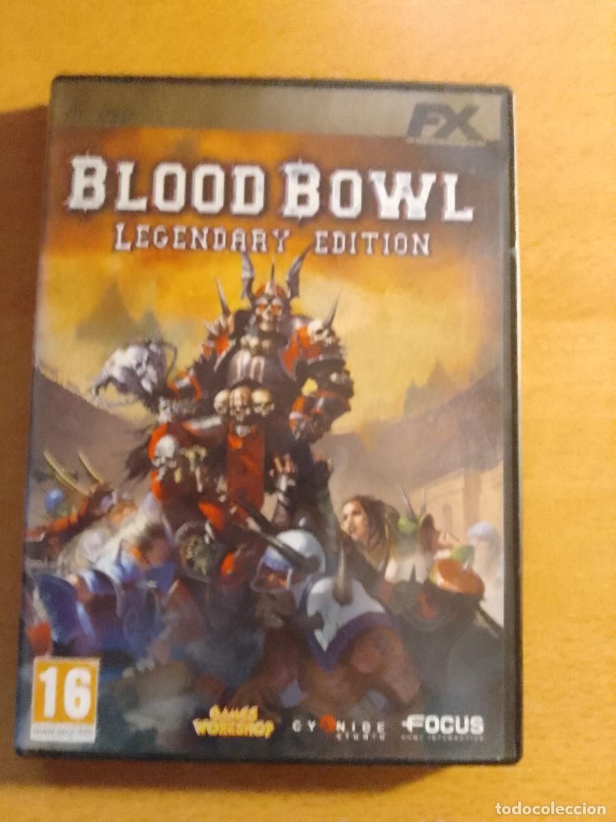Videojuegos y consolas: Blood bowl legendary edition dvd rom+manual
