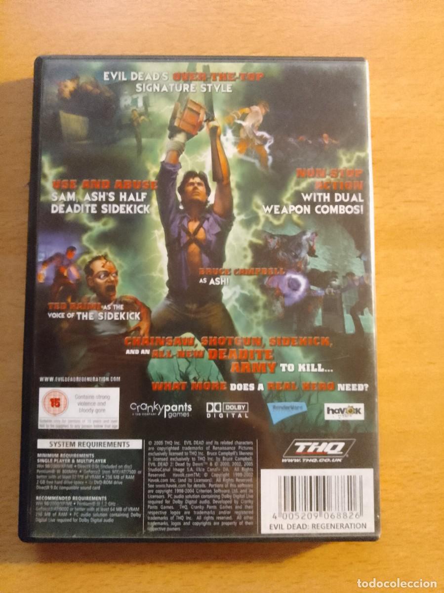Videojuegos y consolas: Evil Dead regeneration dvd+manual en INGLES - Foto 2